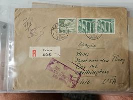 R Brief ab Wabern nach Ohio (USA) für nur 2.--
