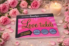 Love Tickets Paar Gutschein Spiel Geschenk