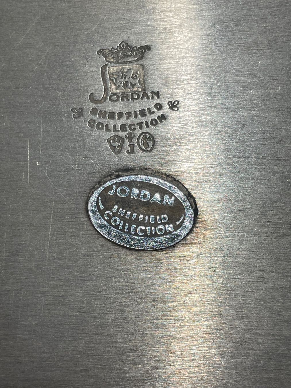 Servierplatten: Vassoio Jordan Sheffield Collection – Gebraucht aus Tesserete von W112man 2