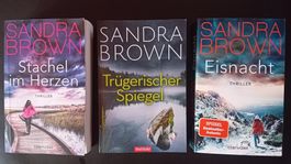 THRILLER von Sandra Brown 3er Set