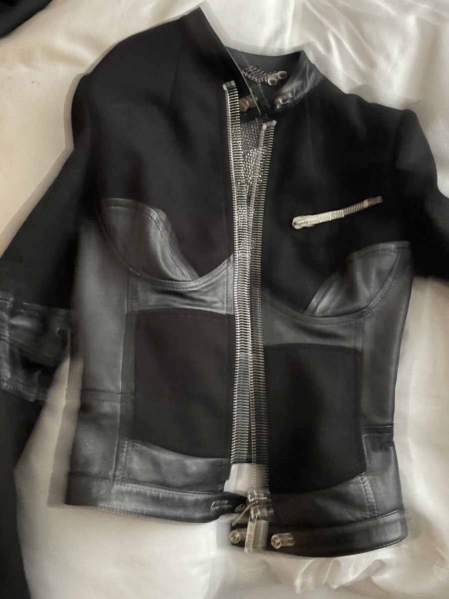 Giacche: Leder Stoff Jacke – Usato da Zunzgen venduto da mel_y6w2 4