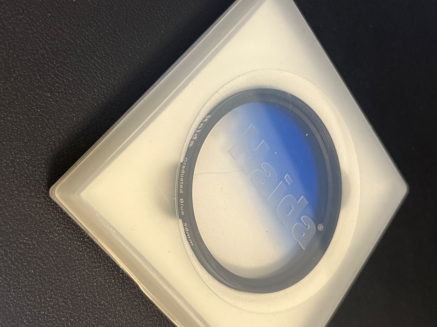 Filtri: Filter Haida Graduated Blue 58 mm – Usato da Chiasso venduto da AzenYa