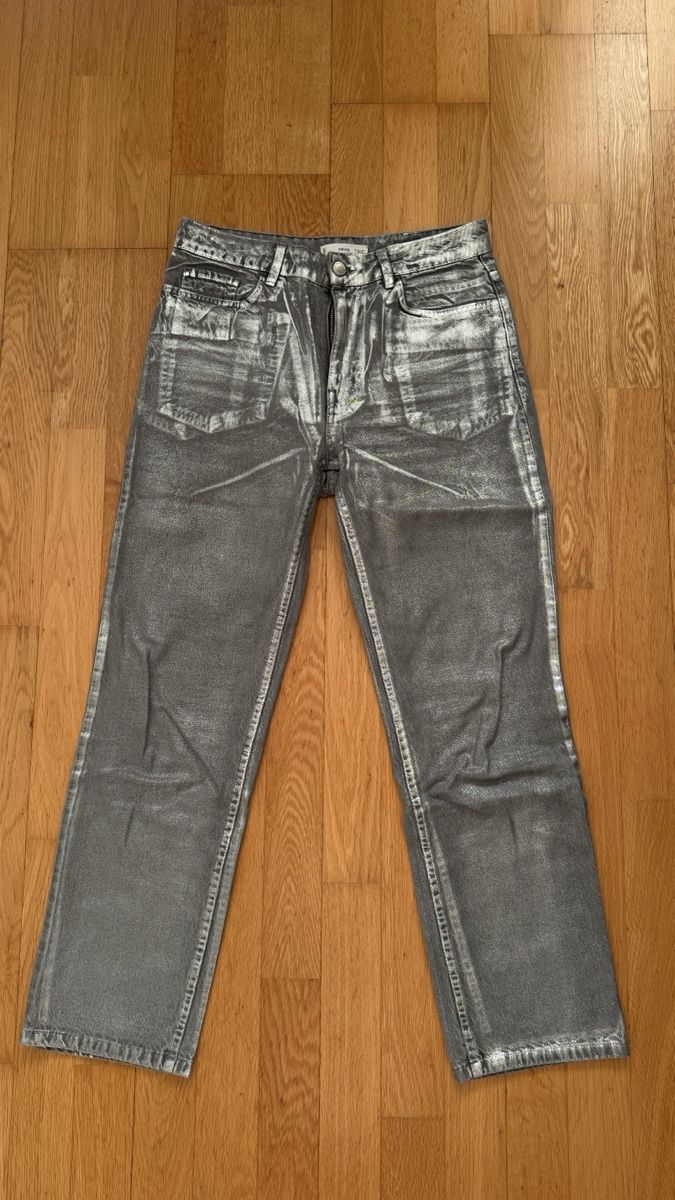 Mango Jeans: Mango denim jeans with tin-foil wash, size 38 – Nuovo (secondo la descrizione) da Zürich venduto da ana_782l 1