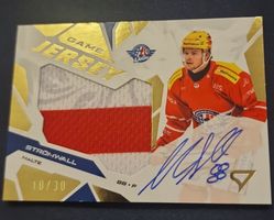 SCRJ Malte Stromwall Game Jersey Signed 10/30 