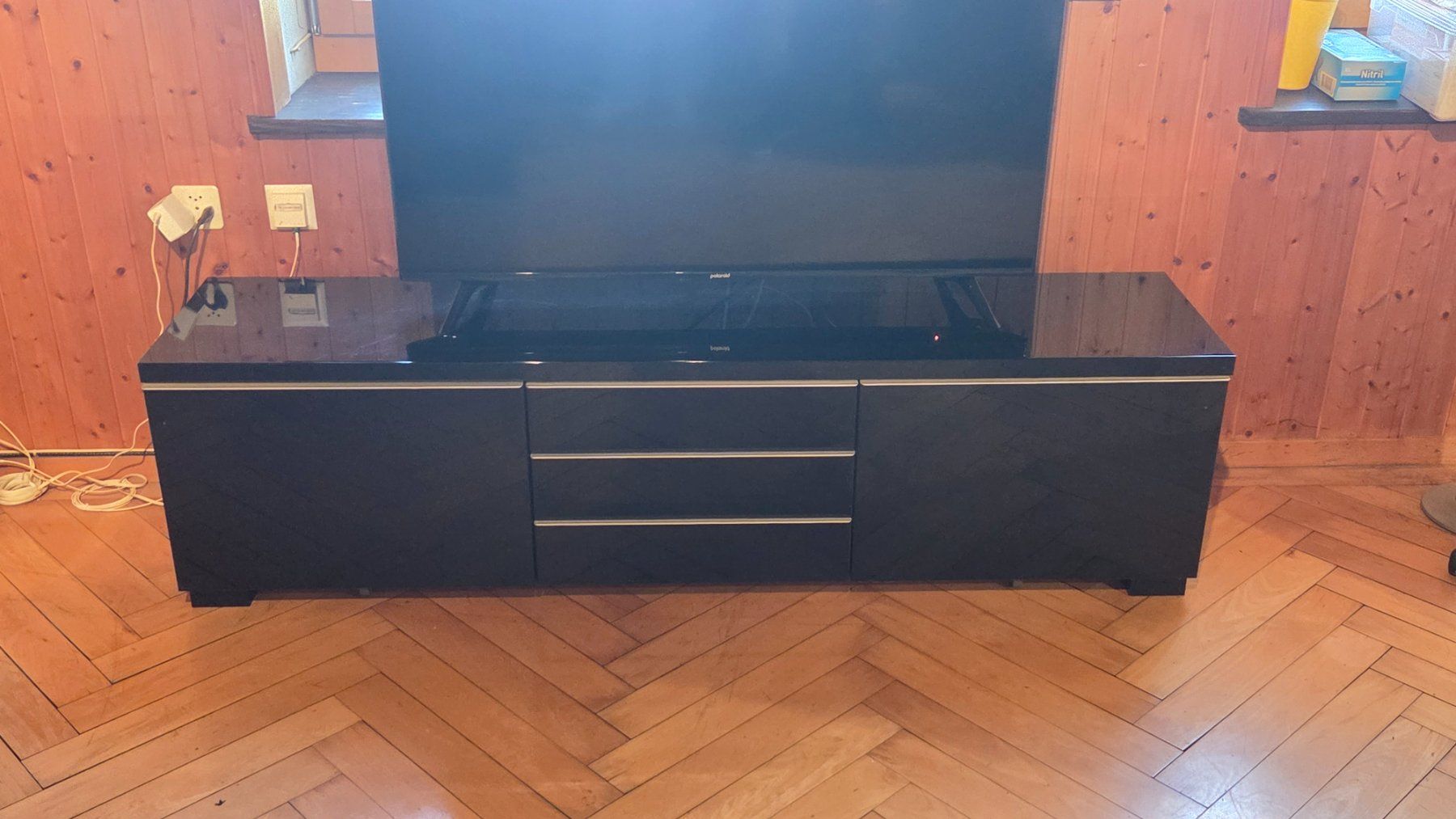 TV Möbel: Sideboard schwarz – Gebraucht aus Burgdorf von IENNE_89