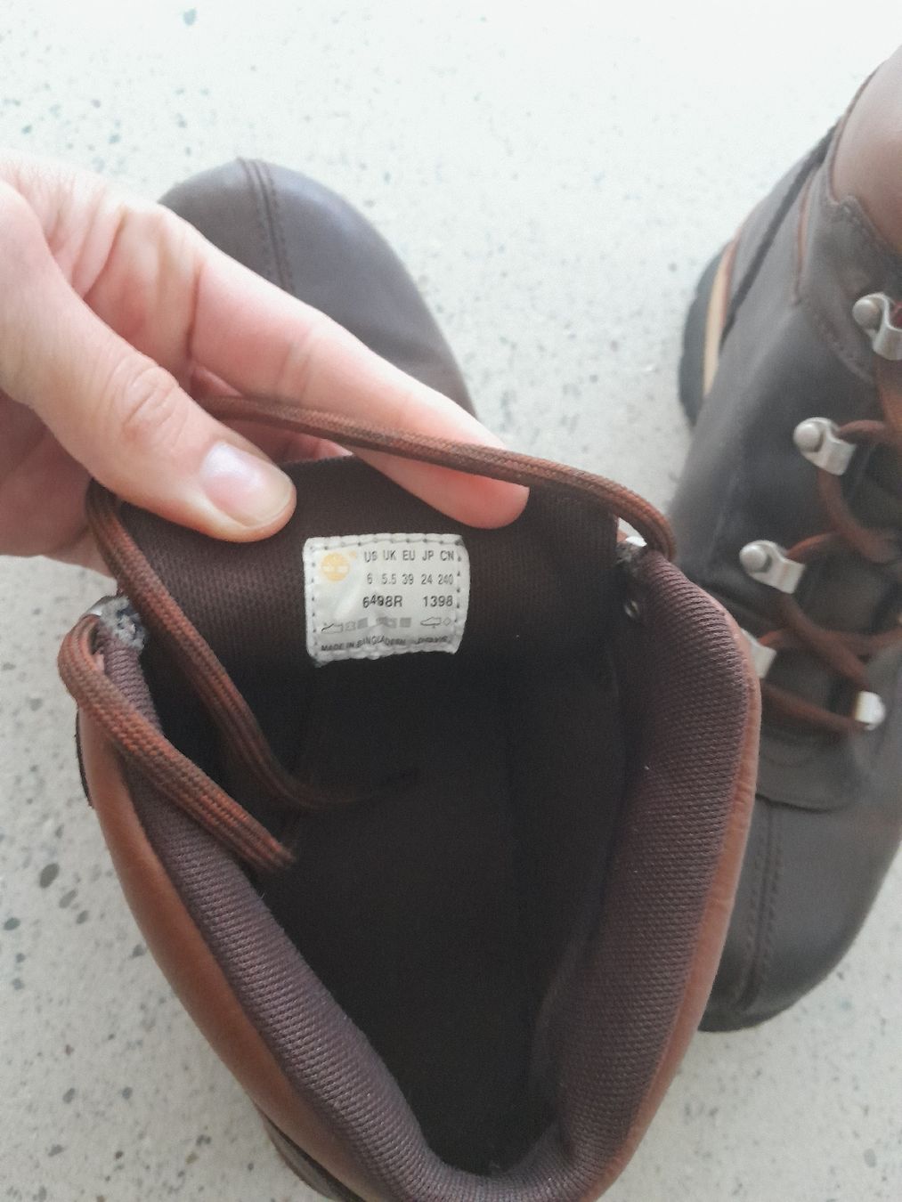Timberland Scarpe da uomo: Timberland Lederschuh Gr 39 – Usato da Zürich venduto da Ricarda_ZH 3