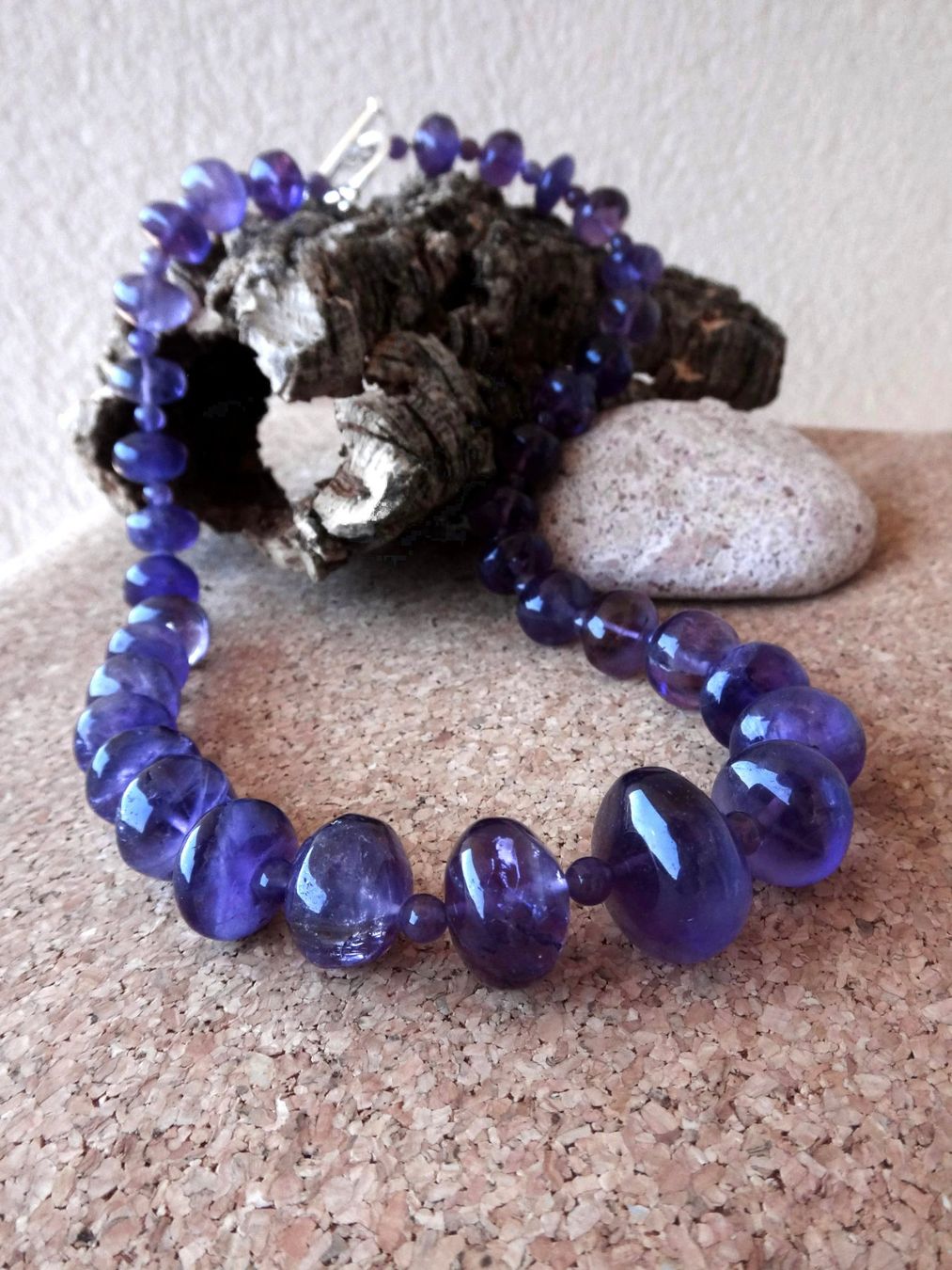 Catenine: Collier Halskette Amethyst Silber 925  NEU – Nuovo e nell'imballaggio originale da Dielsdorf venduto da kumsch 1