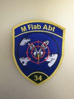 Badge M Flab Abt 34 (ohne Klett) - Luftwaffe- Schweizer Arme