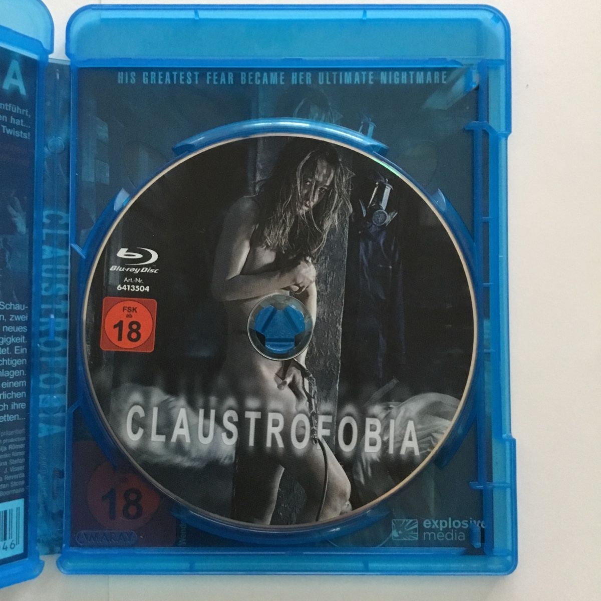 Tutti i DVDs: Claustrofobia Blu Ray Rarität – Nuovo (secondo la descrizione) da Blauen venduto da berlingo65 2
