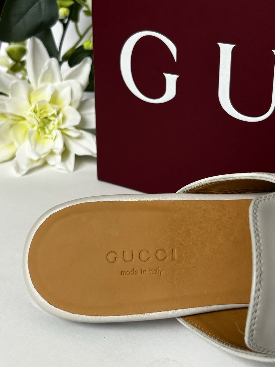 Gucci Scarpe da donna: GUCCI GREY HORSEBIT MULES – Nuovo (secondo la descrizione) da Lausanne venduto da Sylvain_luxury 5