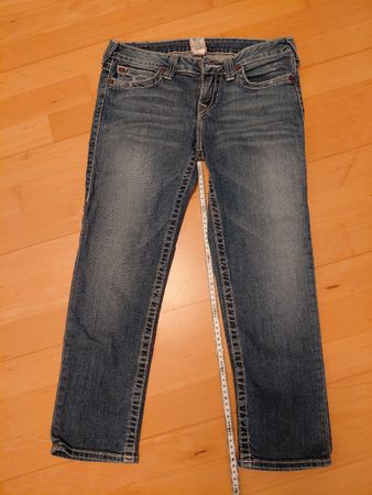 True Religion, Sommer Jeans Hose, über die Knien 29