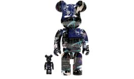 Bearbrick Jean-Michel Basquiat #7 100% & 400% Set