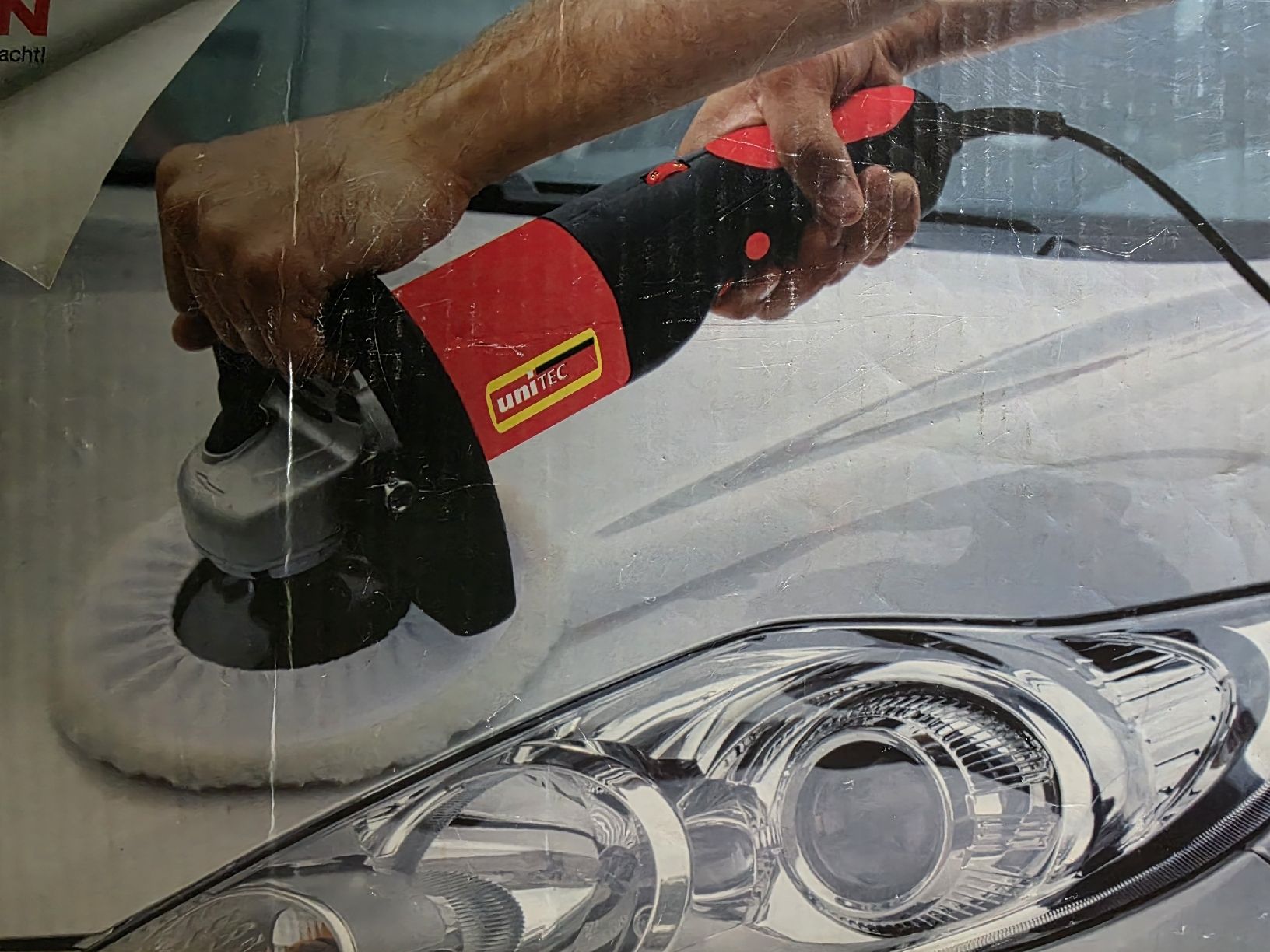 Tutte le macchine: Polisseuse auto Unitec 1200W – Nuovo e nell'imballaggio originale da Fribourg venduto da Patter10