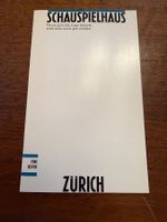 Programmheft Schauspielhaus Zürich 1990 gebrauchter Zustand