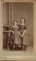 CDV L. Colin, La Chaux-de-Fonds - Mädchen, Kinder