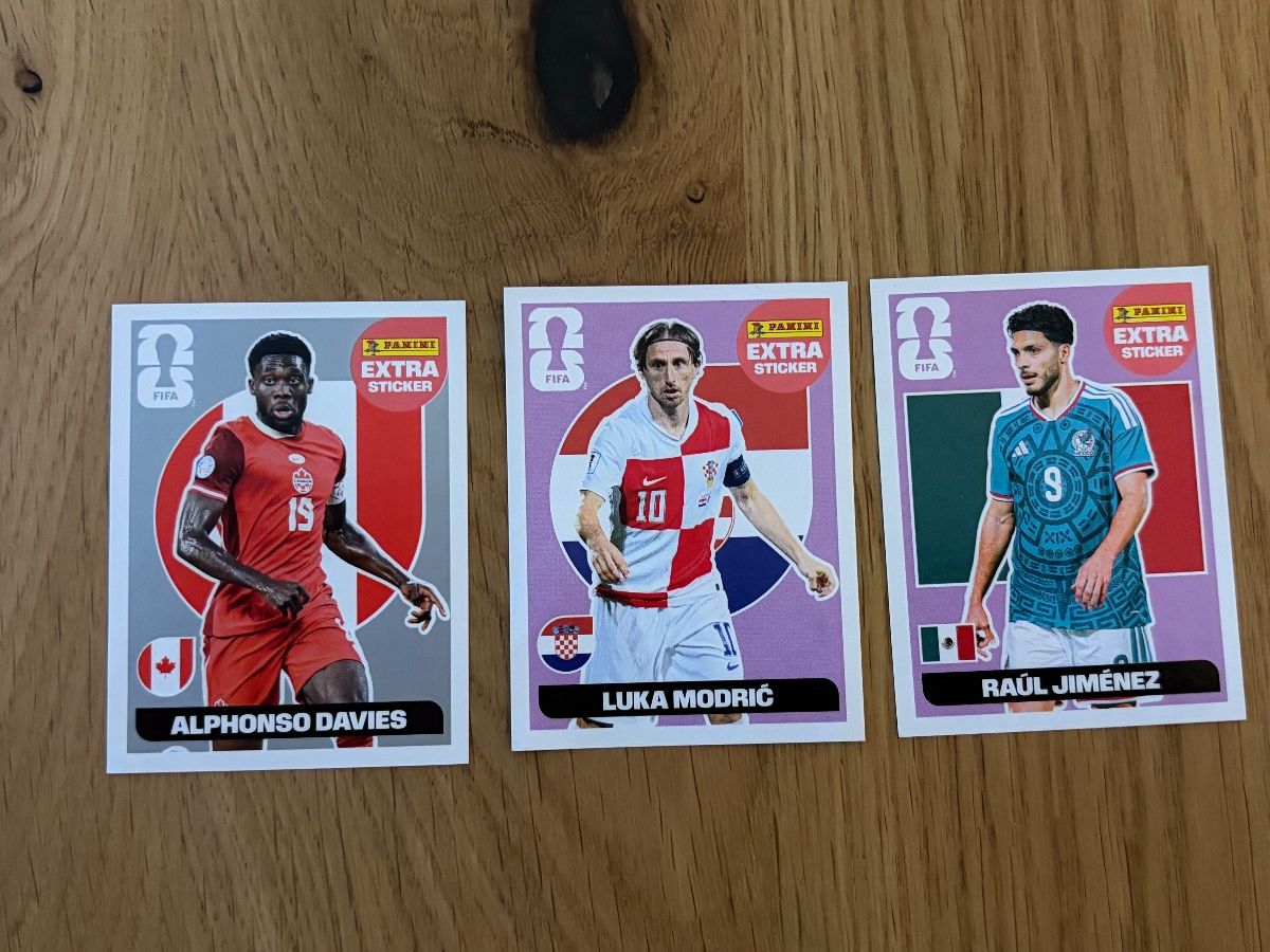 Panini Carte collezionabili: Panini Extra Sticker WM 2026 – Nuovo (secondo la descrizione) da St.Gallen venduto da mikeshjunior