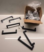 16x Gedotec Möbelgriff schwarz 128mm, NP 126.-