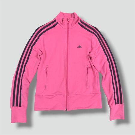 Adidas Y2K style pink track jacket retro damen jacke