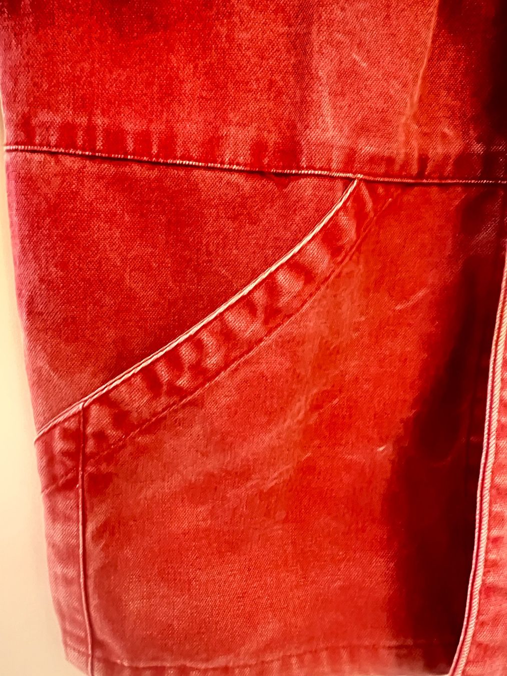 Giacche: Vintage MOUSQUETON red cotton jacket – Nuovo (secondo la descrizione) da Lausanne venduto da NYC67 6