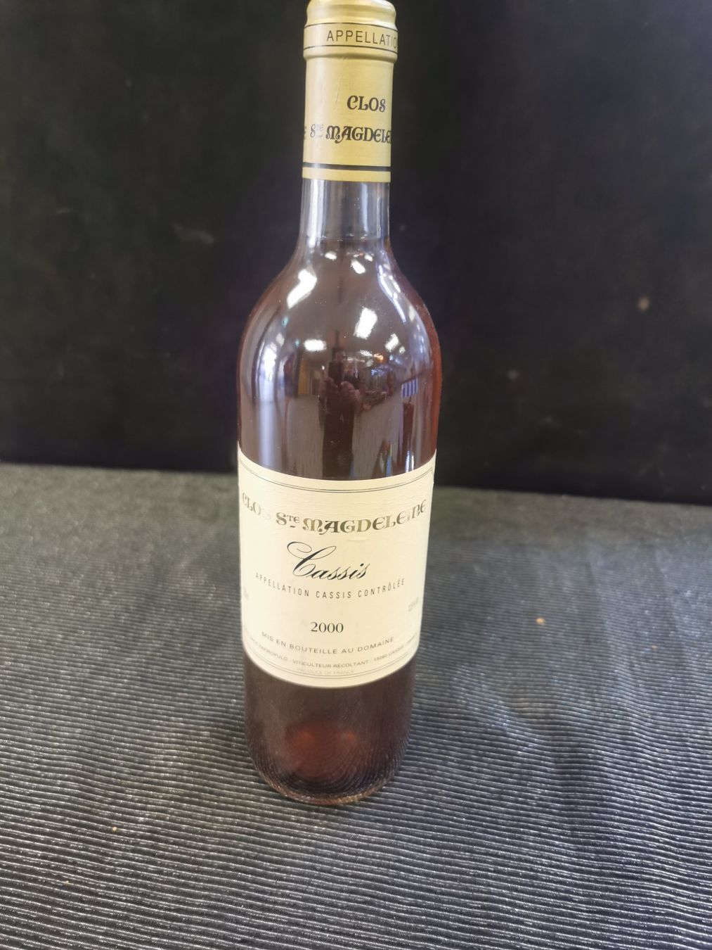 Wein: CLOS STE MAGDELEINE CASSIS 2000 – Neu (gemäss Beschreibung) aus Genève von Leboucheoreilles