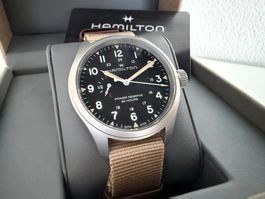 Hamilton Khaki Field Mechanical 40mm Power Reserve, Full Set