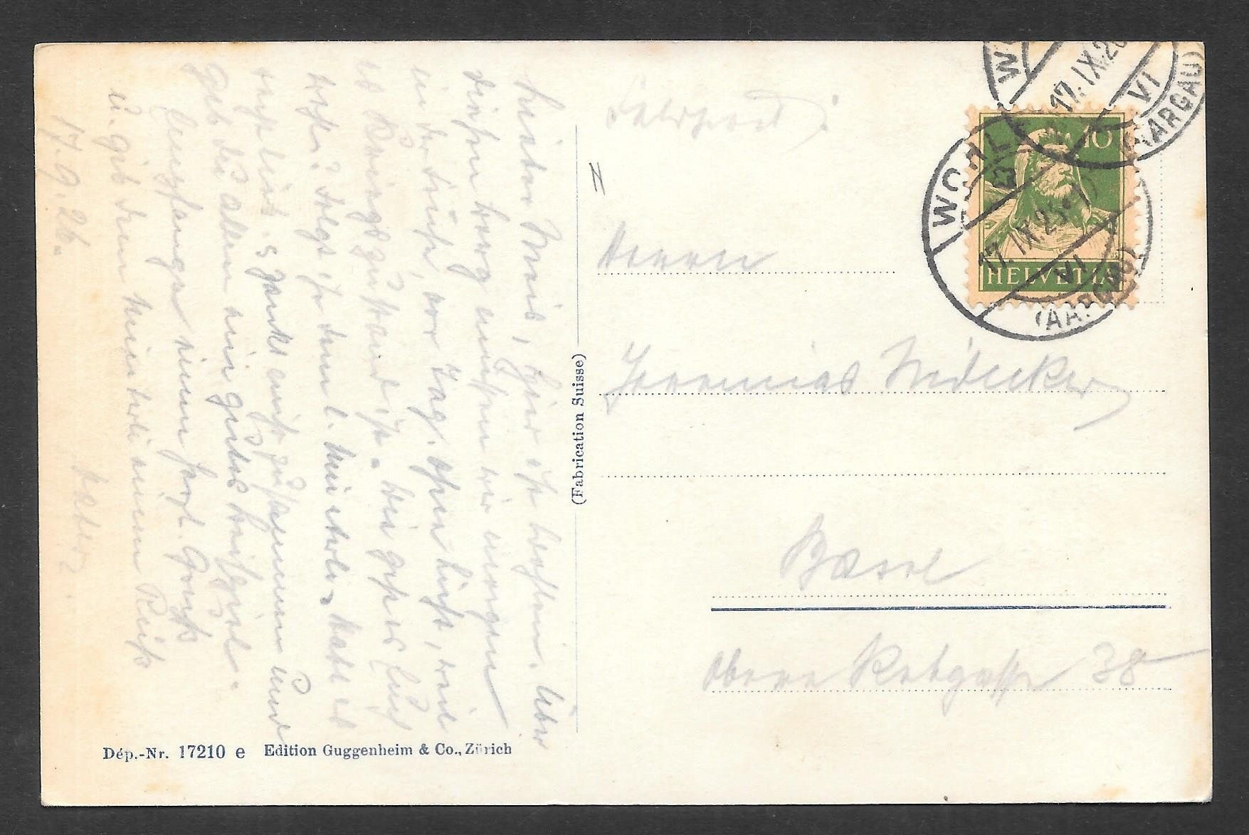 Cartes postales: Wohlen Teilansicht – D'occasion à Olten par clotaldi 1