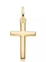 Kreuz Religion Gold klein minimalistisch