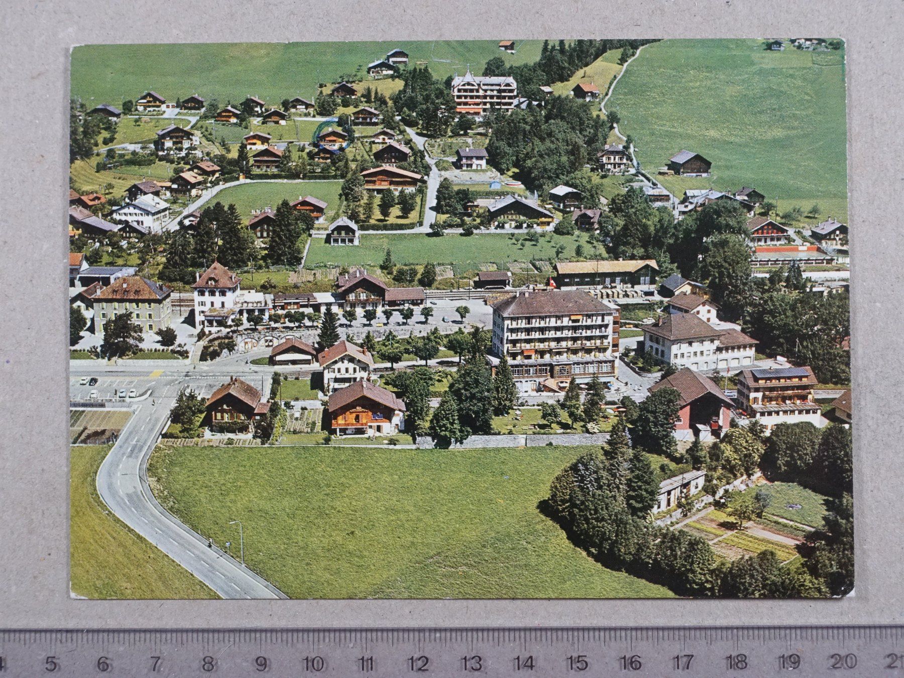 Cartoline postali: Château-d'Oex, 1970 – Usato da Lenzburg venduto da fh1