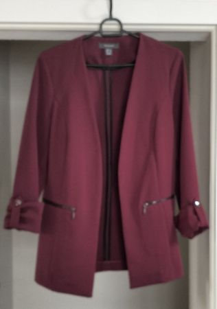Blazer, Marke Primark, Grösse 40, bordeaux/weinrot