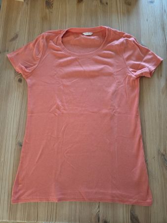 orange T-Shirt, XL, fine cotton, 100% Baumwolle