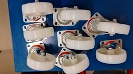 SET 8 ROTELLE NUOVE PER CARICHI PESANTI