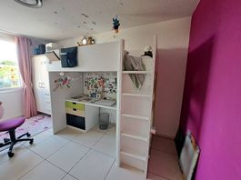 Ikea SMÅSTAD Hochbett mit Pult