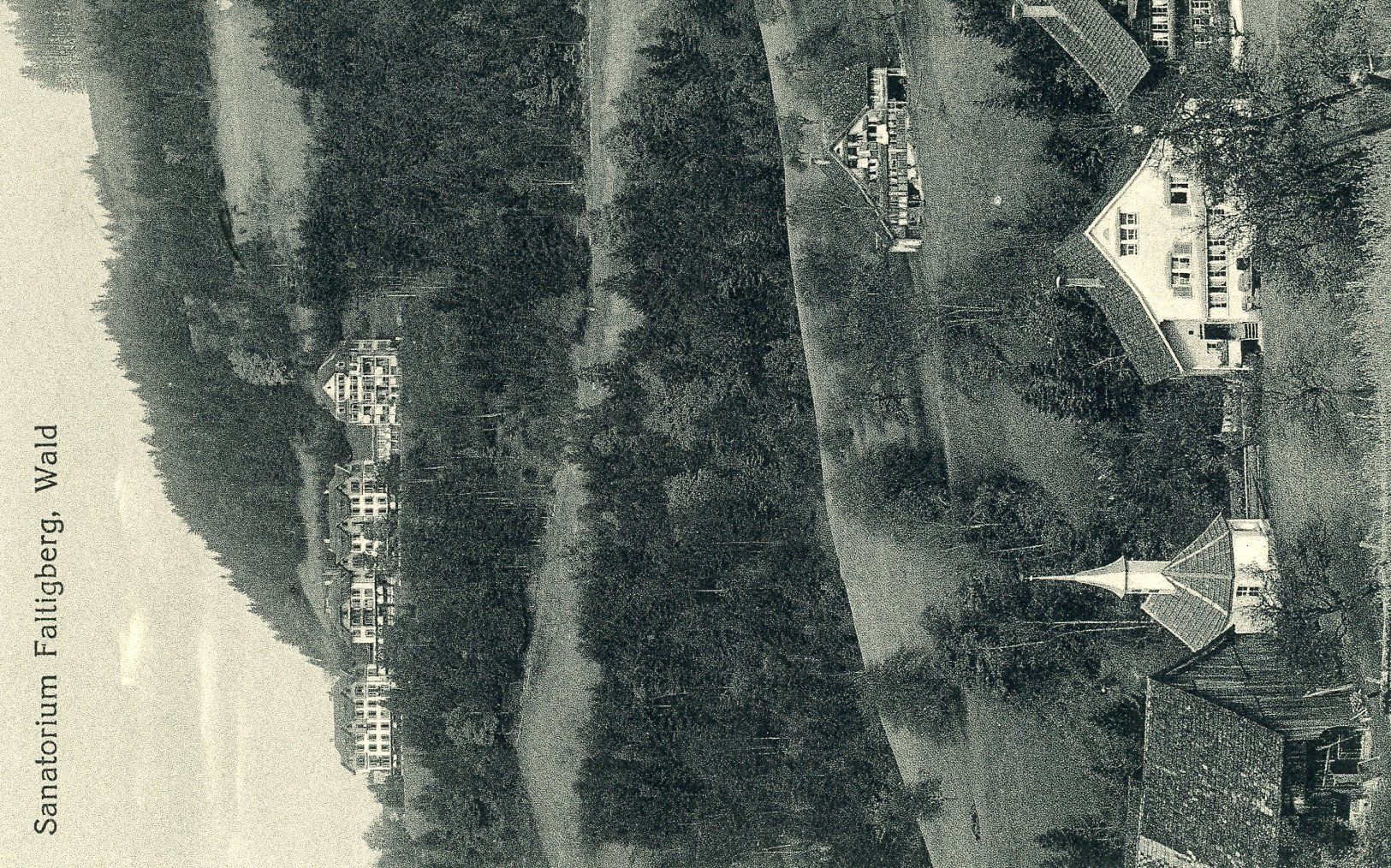 Cartoline postali: Wald - Sanatorium Faltigberg – Usato da Einsiedeln venduto da otm_7s5v