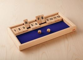 Shut the box : Jeu de dés  ( NEUF )