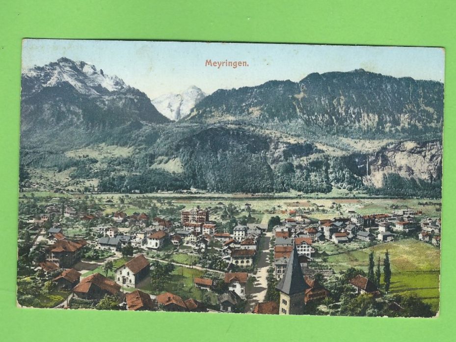 Cartoline postali: Meiringen – Usato da Zürich venduto da t24_de