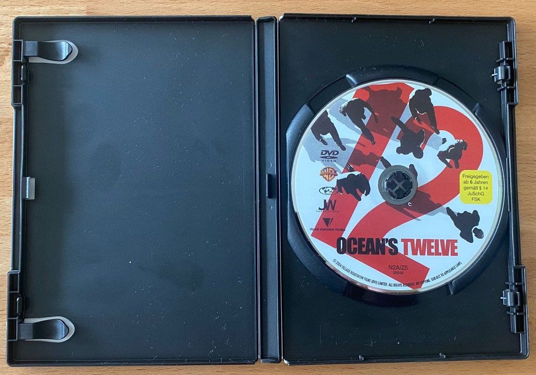 Tutti i DVDs: DVD - Ocean's Twelve – Usato da Winterthur venduto da Secondhand-Family 1