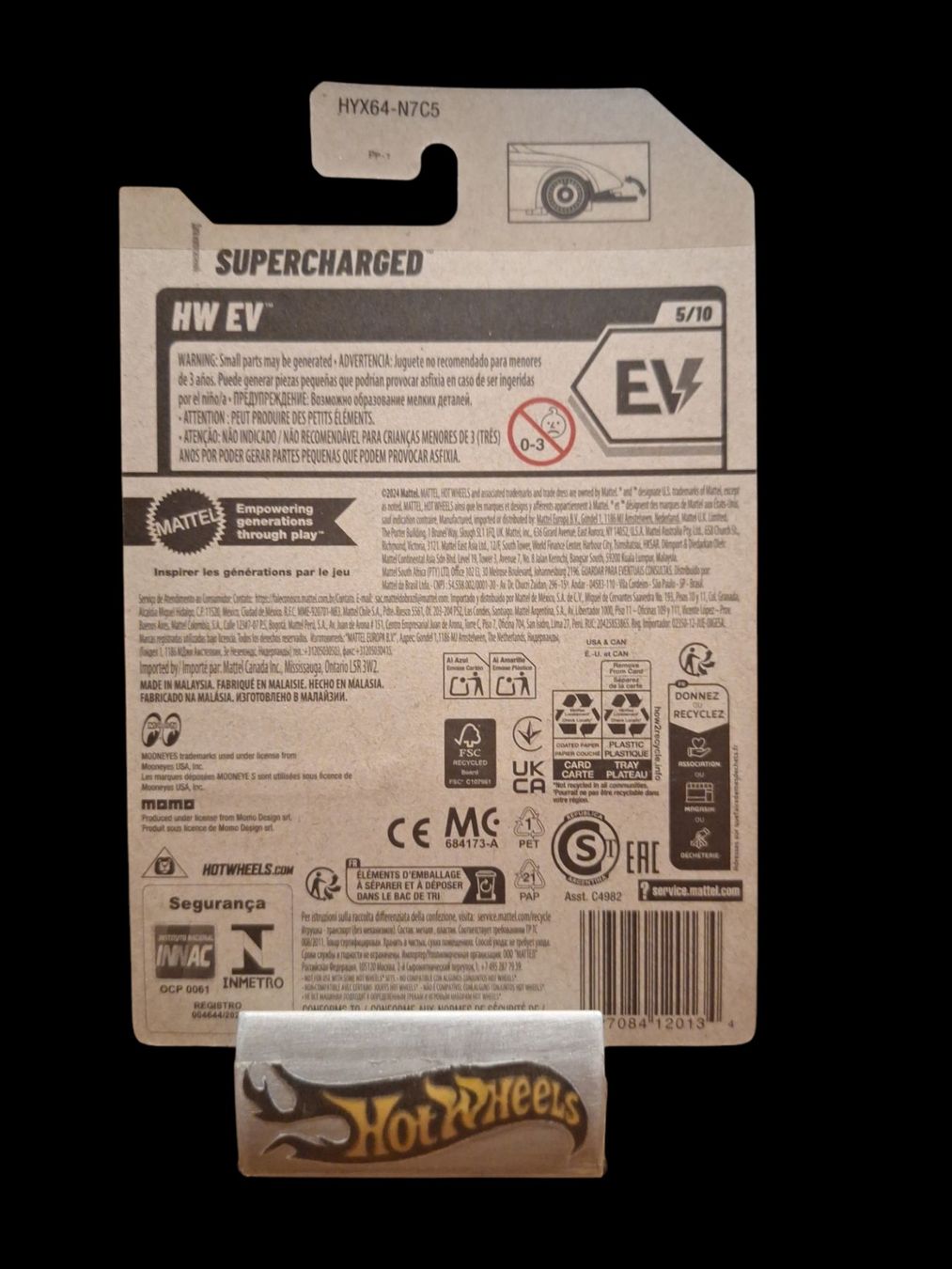 Hot Wheels Modellini d'auto: Hot Wheels HW EV 2025 Supercharged 5/10 L – Nuovo e nell'imballaggio originale da Adlikon venduto da Mmartin0 1