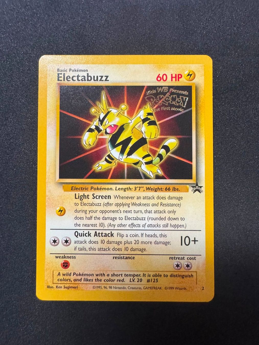 Pokémon Carte collezionabili: Pokemon Electabuzz (WP 2) Karte EN ab 1 CHF – Usato da Pratteln venduto da WorldcollectorsCH