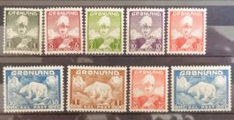 GRØNLAND 1938–1946: Christian X., ours polaire, *