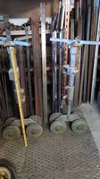 2 Transportrollen mit Gestell