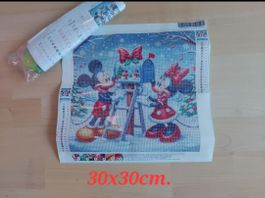 Diamond Painting Set: Mickey & Minnie Winterzauber!