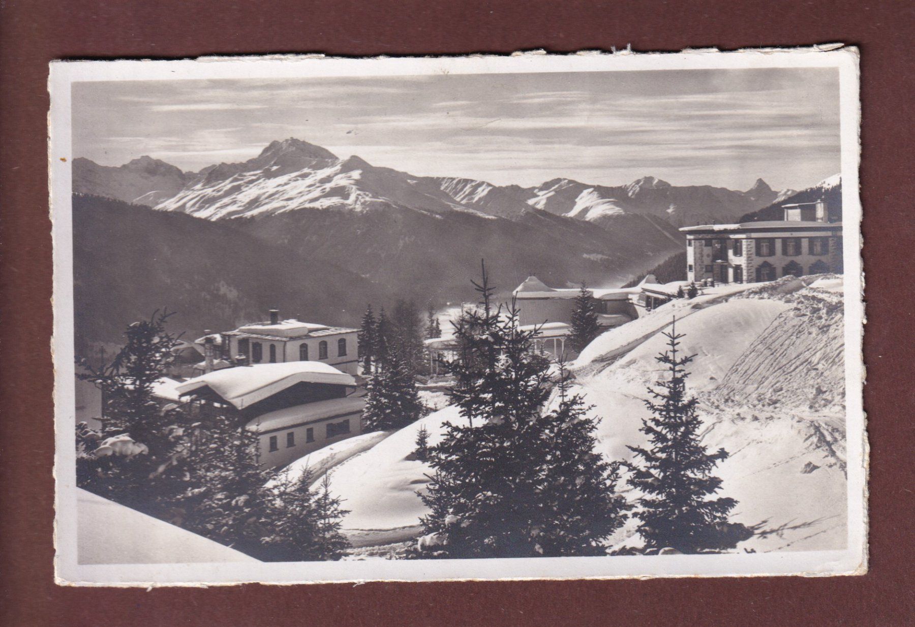 Cartes postales: SCHATZALP-DAVOS - 1949 Feldpost – D'occasion à Pully par nicecards-shop