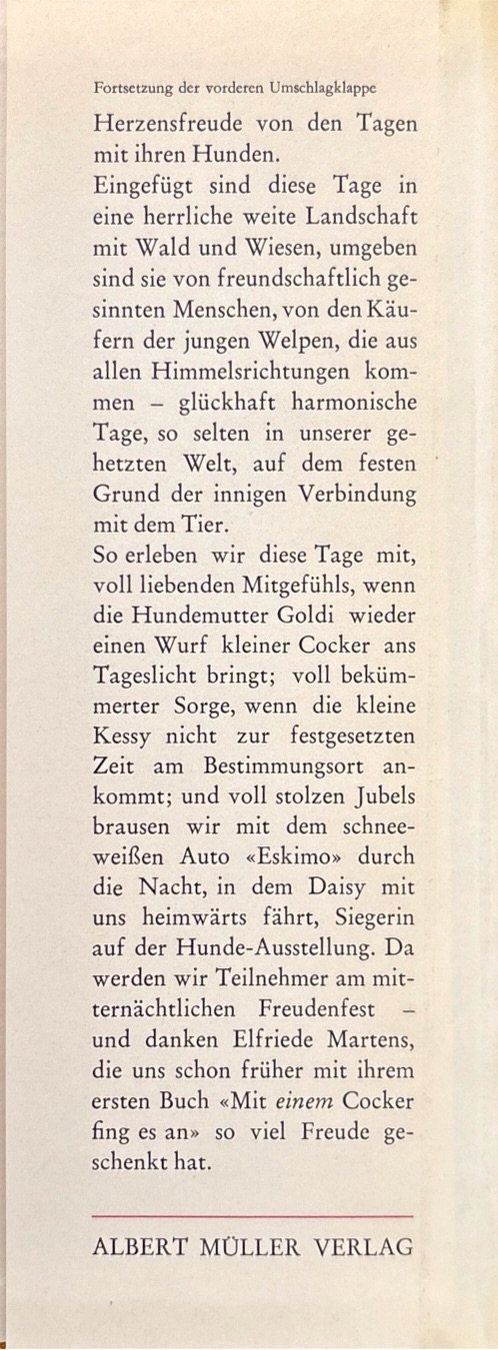 Libri: Keine Stunde ohne Hunde – Usato da Sarnen venduto da Livres 2