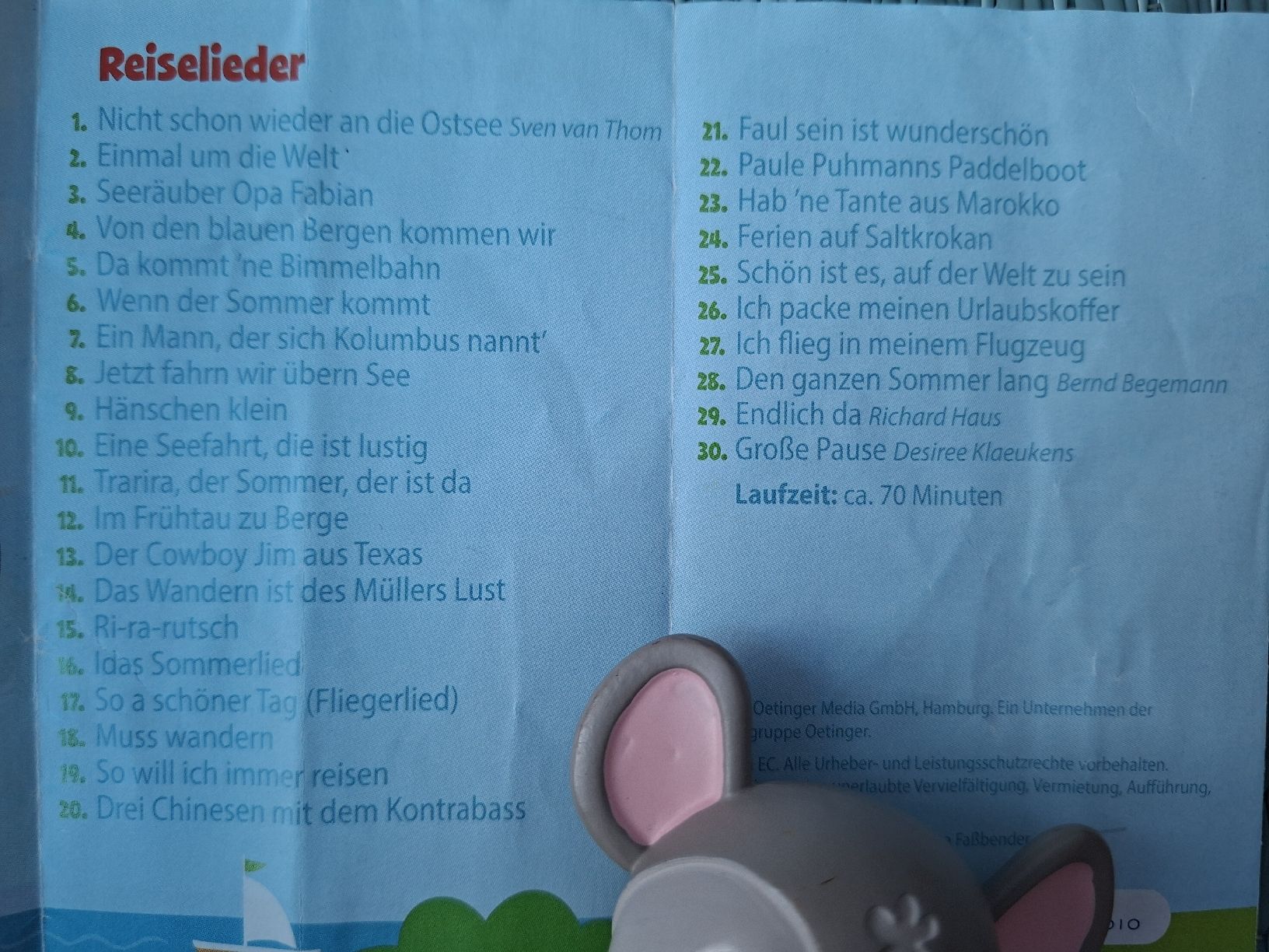 Livres audio: TONIE Lieblings-Kinderlieder - Reiselieder – D'occasion à Balterswil par Steineparadies 4