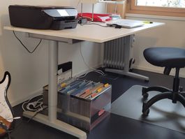 Höhenverstellbarer Schreibtisch IKEA