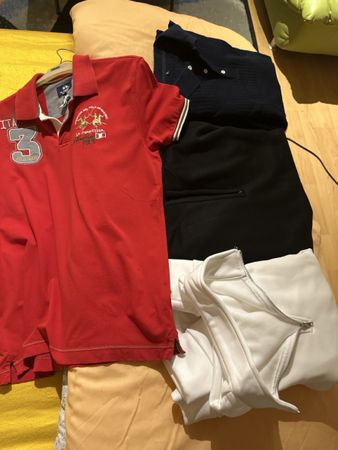 La Martina Polo Shirt und 3 Pullover alles Grösse Xl