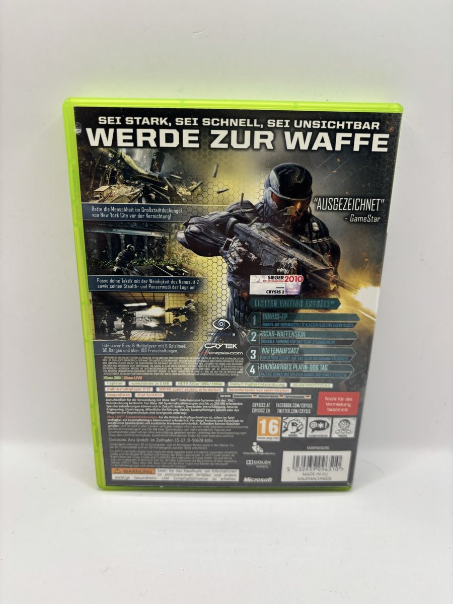 Giochi: Crysis 2 Xbox360 – Usato da Genève venduto da sho_67qj 1