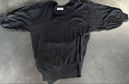 Schwarzer Baumwollpullover, Grösse S, Top Zustand!