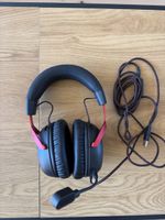 Gaming Headset HyperX Cloud schwarz rot guter Zustand