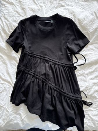 ASOS T-Shirt schwarz Gr. XS